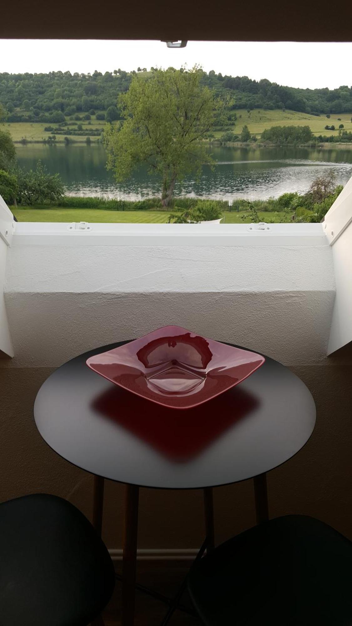 Hotel-Ferienwohnungen Cafe Maarblick Schalkenmehren Kültér fotó