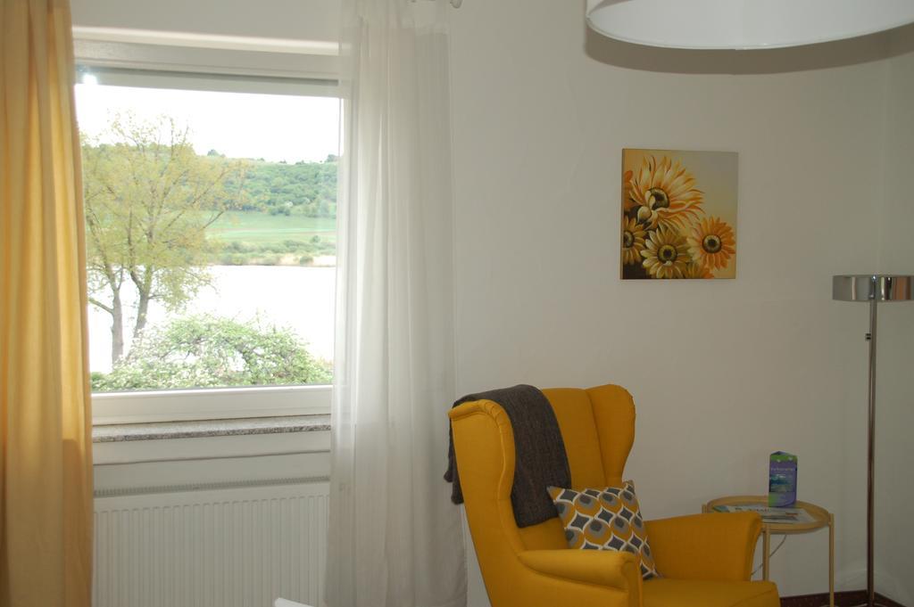 Hotel-Ferienwohnungen Cafe Maarblick Schalkenmehren Kültér fotó